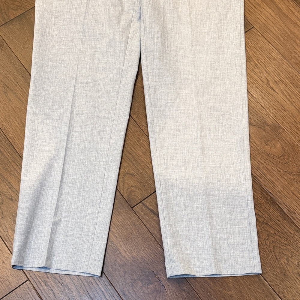 J.M. Haggar Premium Dress Pant Light Gray Slim Fit 36W x 32L NWT - Picture 7 of 9